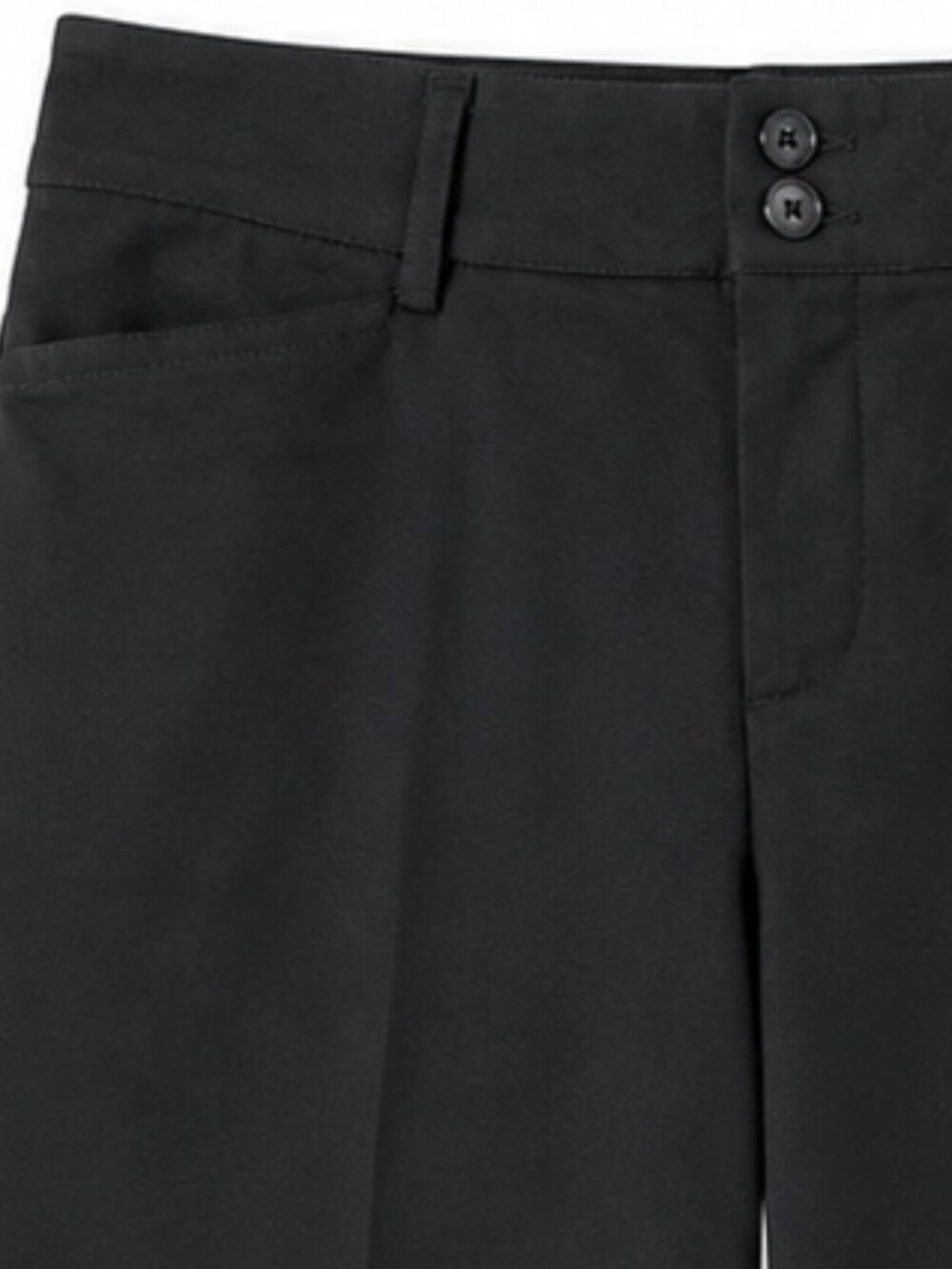 LEE Secretly Shapes Straight Leg Black Mid Rise Stretch Pants Size 8 Medium EUC - Picture 4 of 6